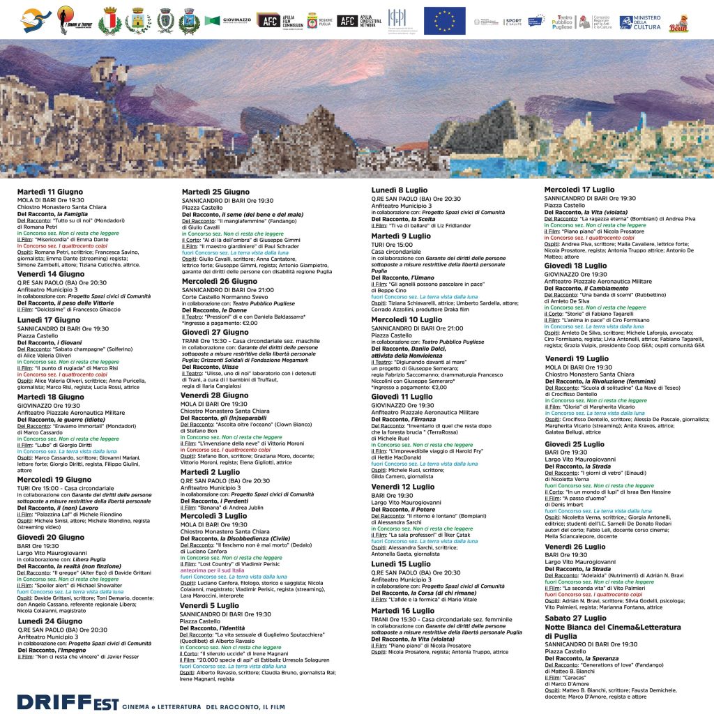 programma driffest 2024 a Bari
